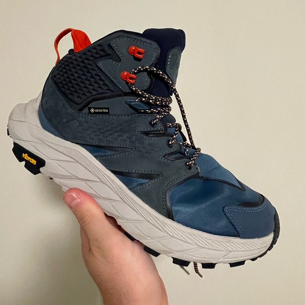 Hoka One One Anacapa Mid GTX Women’s Size 9.5B Hiking Boots 1119372 RTOS Teal